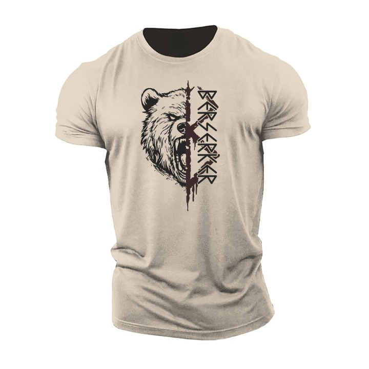 Bequemes Herren-Kurzarm-T-Shirt aus weicher Baumwolle - ideal für den Alltag