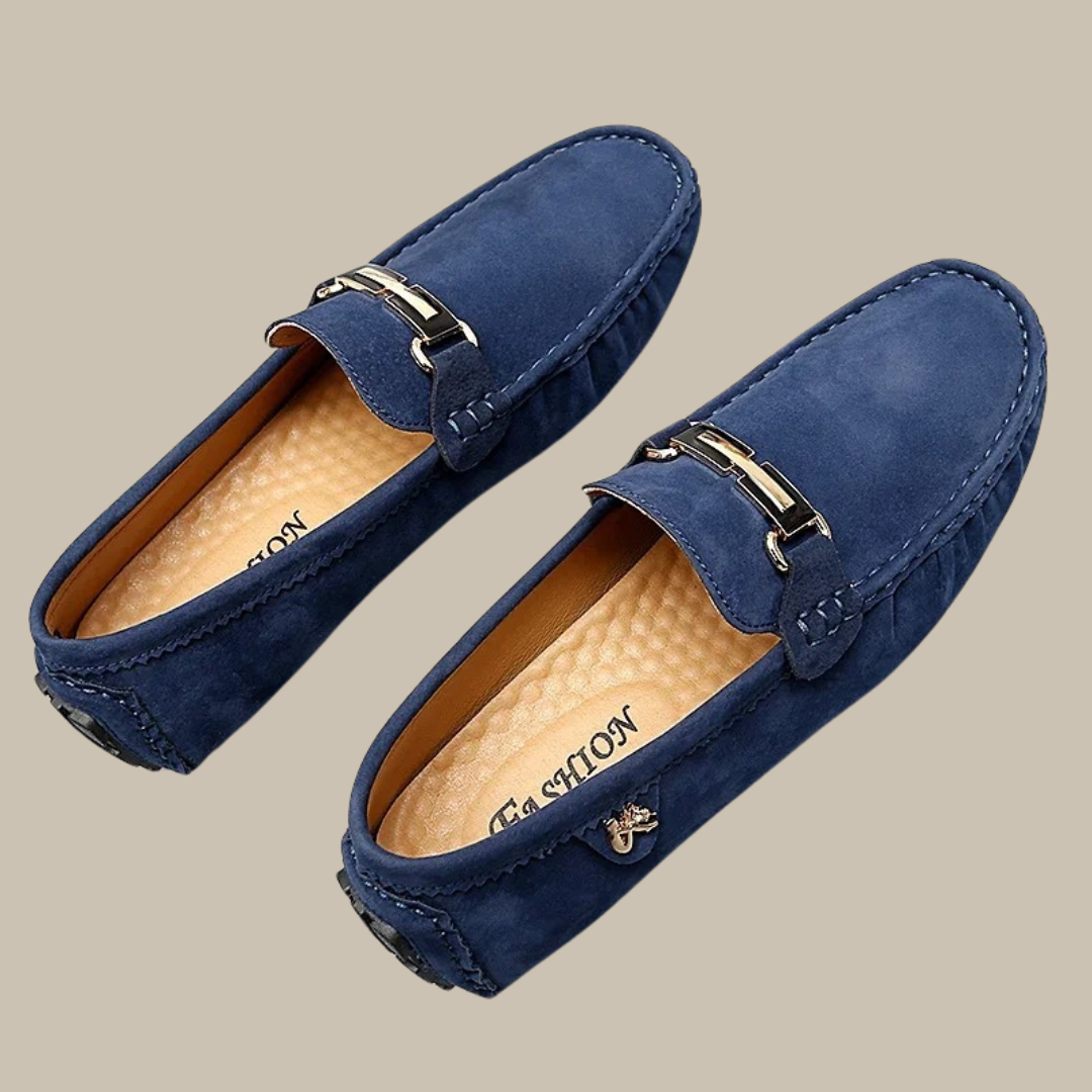 Elegante und bequeme Herren-Mokassins aus Wildleder - perfekt zum Ausgehen und für den Alltag