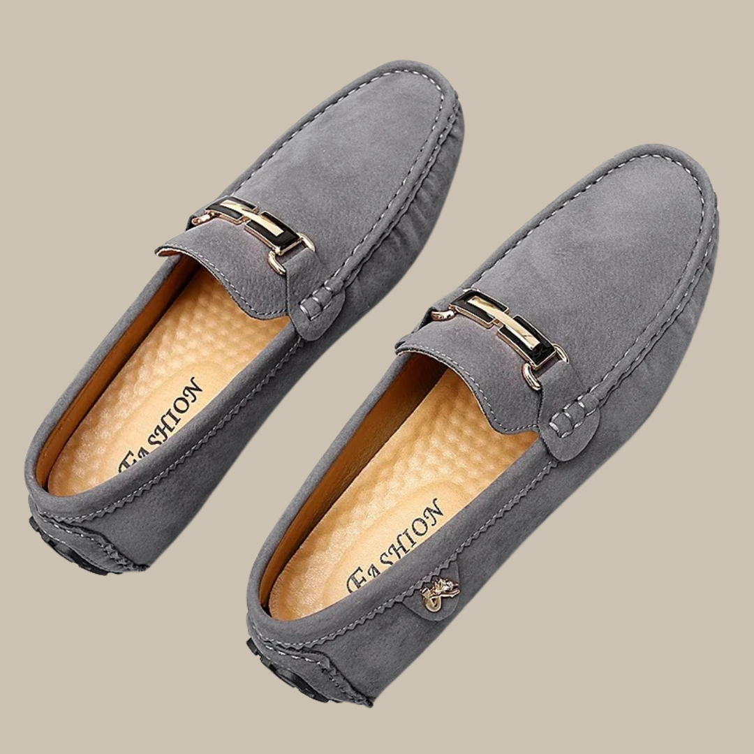 Elegante und bequeme Herren-Mokassins aus Wildleder - perfekt zum Ausgehen und für den Alltag