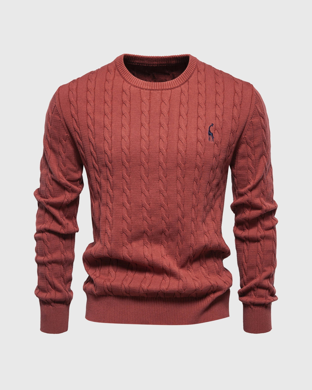 Modischer Herrenpullover aus weichem Baumwollstrick - zeitloser Komfort und Eleganz