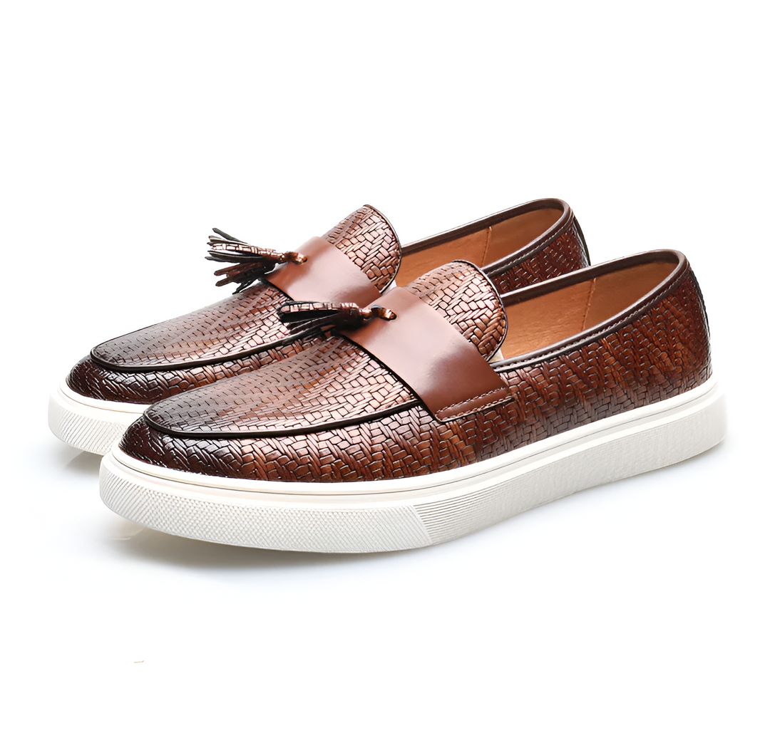 Exklusive Herren-Slipper aus Leder für einen stilvollen und eleganten Look