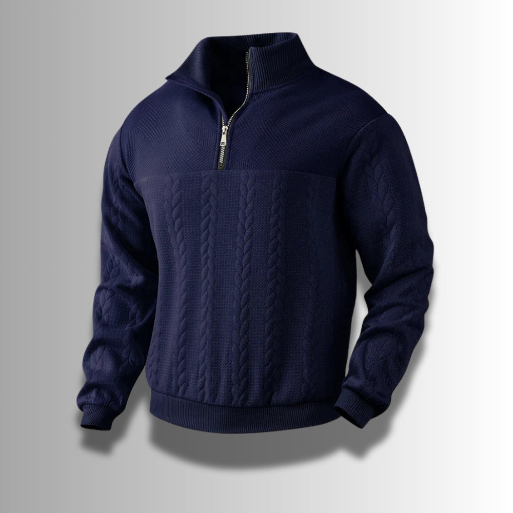 Exklusiver Herrenpullover aus luxuriöser Merinowolle - eine Kombination aus Komfort und Eleganz