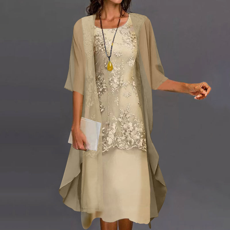 Elegantes Damen-Chiffonkleid für besondere Anlässe