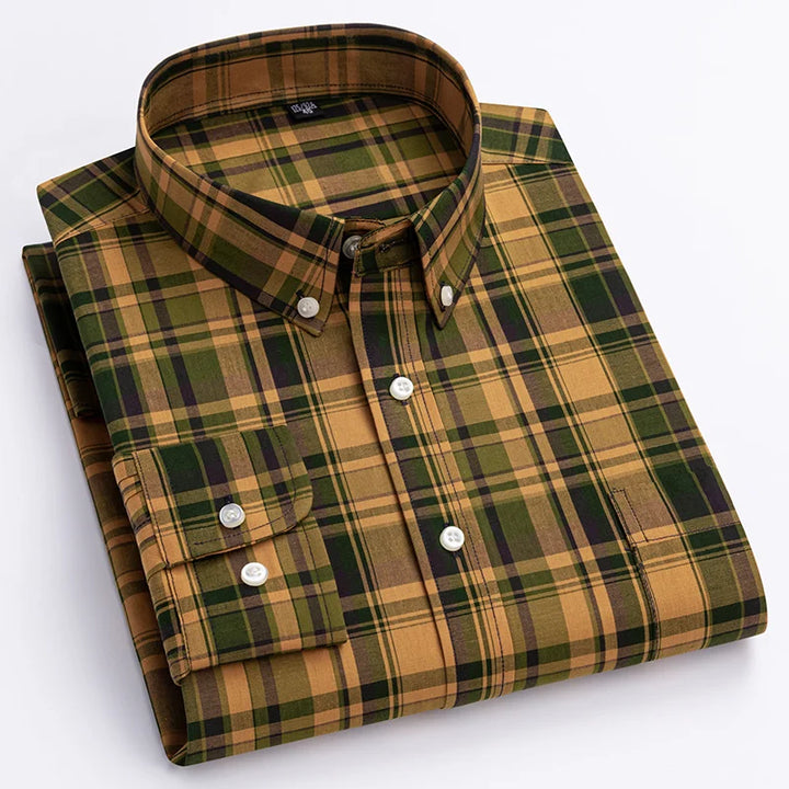 Elegantes Herren-Karohemd - ideal für lässige Stylings