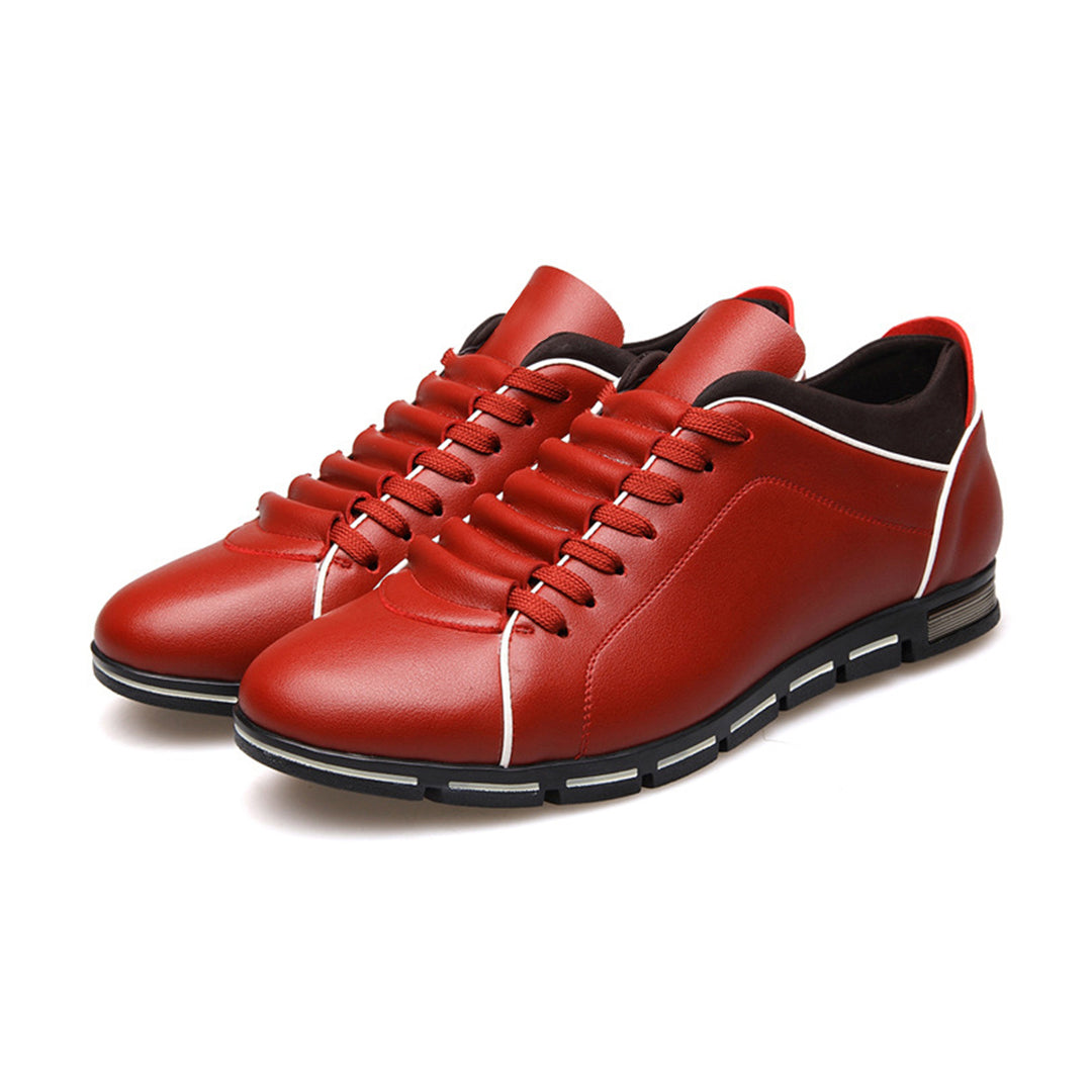 Stylische SANJIN Leder Sneaker für ultimativen Komfort
