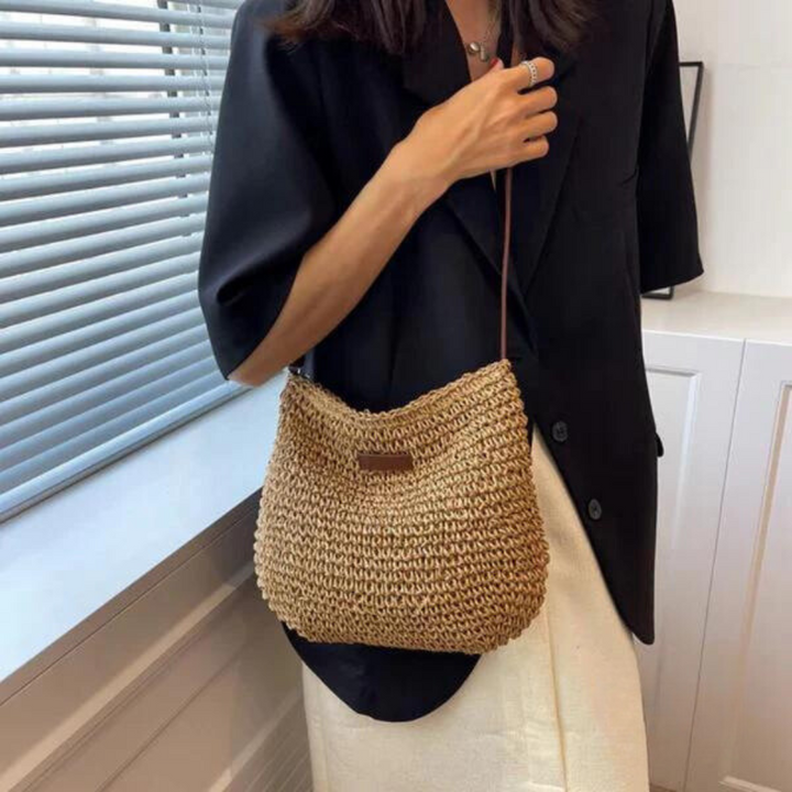 Beatie | Elegante Gevlochten Crossbody Tas met Verstelbare Riem voor een Stijlvolle Look
