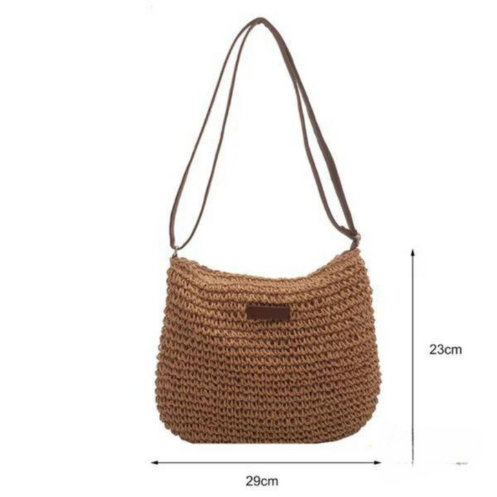 Beatie | Elegante Gevlochten Crossbody Tas met Verstelbare Riem voor een Stijlvolle Look