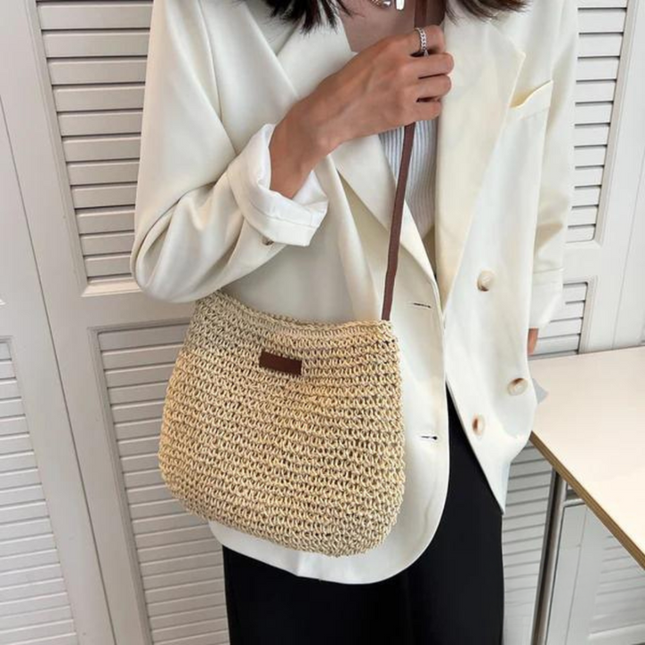 Beatie | Elegante Gevlochten Crossbody Tas met Verstelbare Riem voor een Stijlvolle Look