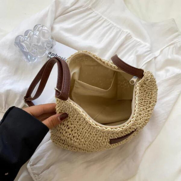 Beatie | Elegante Gevlochten Crossbody Tas met Verstelbare Riem voor een Stijlvolle Look
