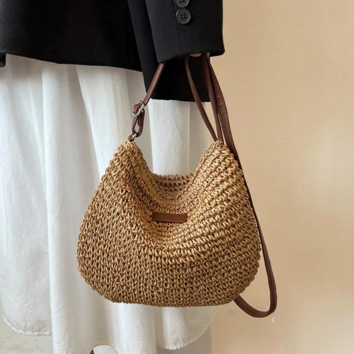 Beatie | Elegante Gevlochten Crossbody Tas met Verstelbare Riem voor een Stijlvolle Look