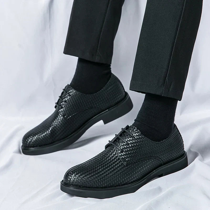 Stilvolle und luxuriöse Premium-Leder-Oxfords für Männer
