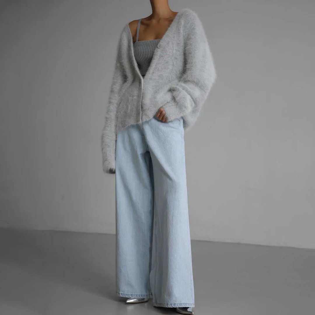 Stilvolle Damenstrickjacke für einen eleganten und modischen Look