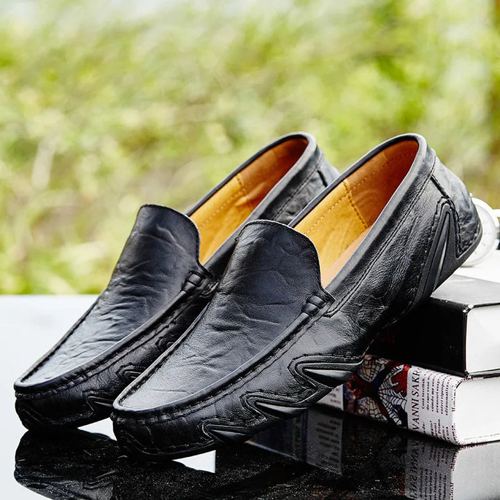 Exklusive Lederslipper für Männer, die Stil und Komfort verbinden