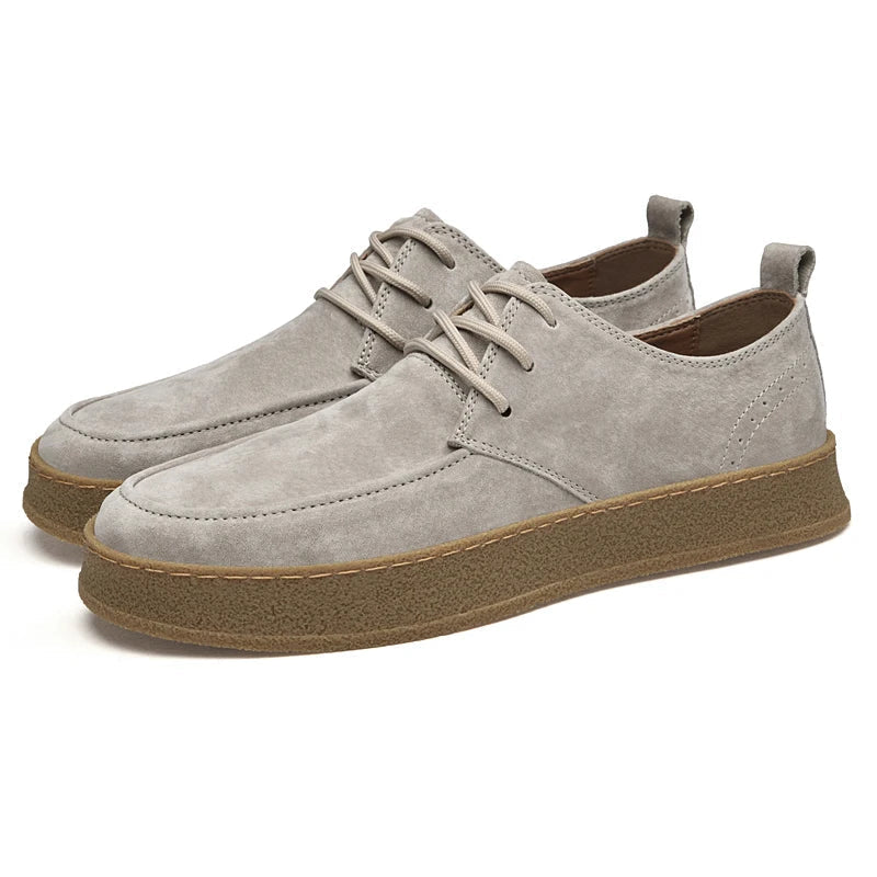 Modische Herrenschuhe aus hochwertigem Wildleder - Eleganz und Komfort