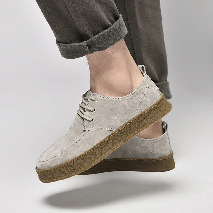 Modische Herrenschuhe aus hochwertigem Wildleder - Eleganz und Komfort