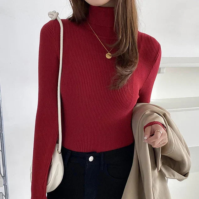 Eleganter Damen-Rollkragenpulli für jede Gelegenheit