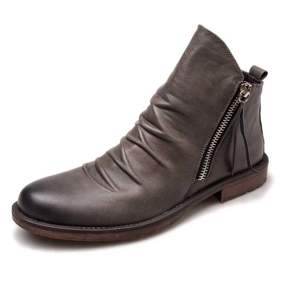 Stilvolle Chelsea-Boots für Herren aus echtem Leder - eine elegante und modische Wahl
