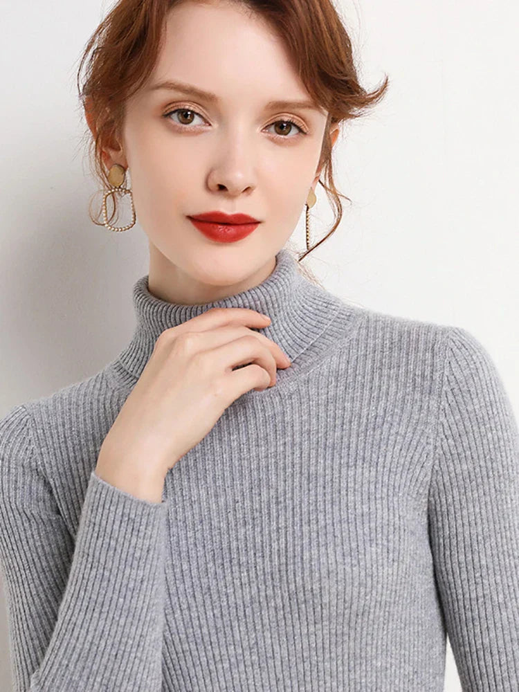 Eleganter Damen-Rollkragenpulli für jede Gelegenheit