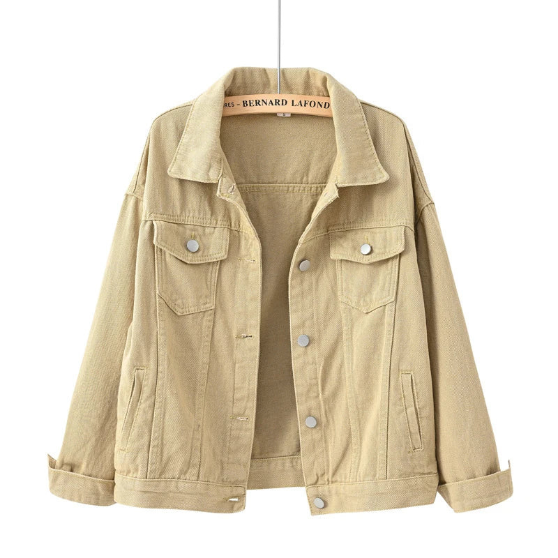 Elegante Damen-Jeansjacke - alltäglicher Stil und Lässigkeit