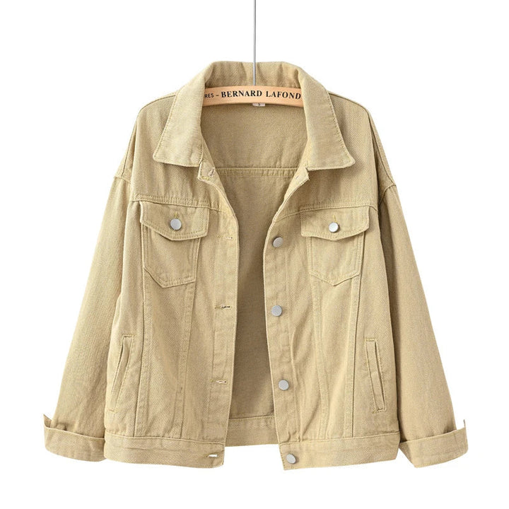 Elegante Damen-Jeansjacke - alltäglicher Stil und Lässigkeit