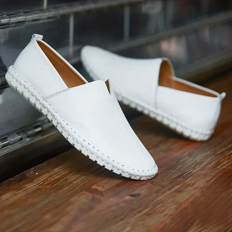 Matt - luxuriöse, elegante Herren-Slipper aus Leder für außergewöhnlichen Stil