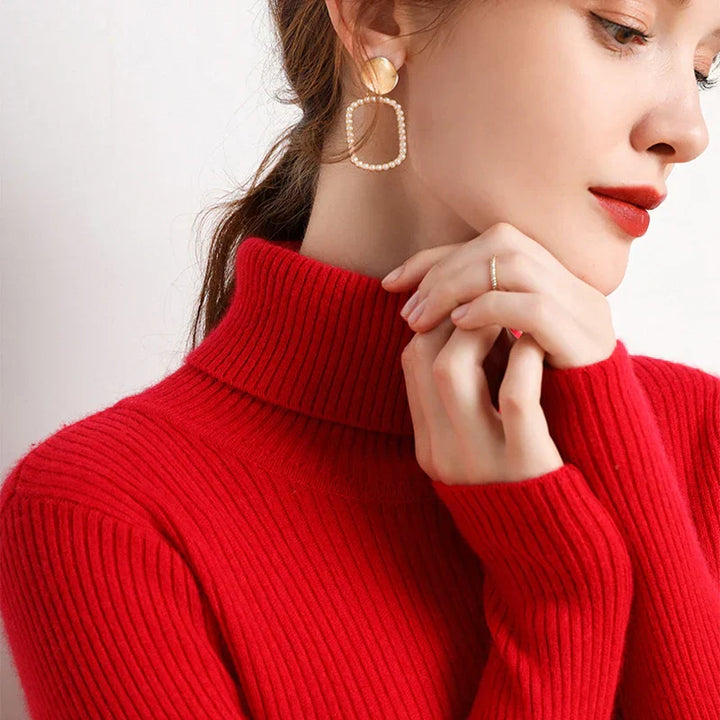 Eleganter Damen-Rollkragenpulli für jede Gelegenheit