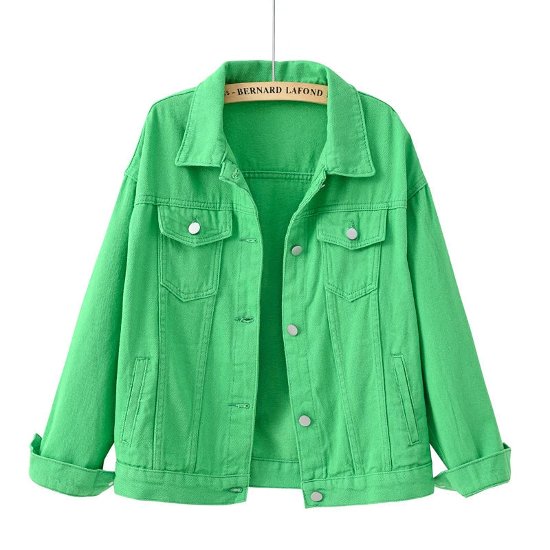 Elegante Damen-Jeansjacke - alltäglicher Stil und Lässigkeit