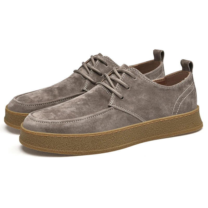 Modische Herrenschuhe aus hochwertigem Wildleder - Eleganz und Komfort