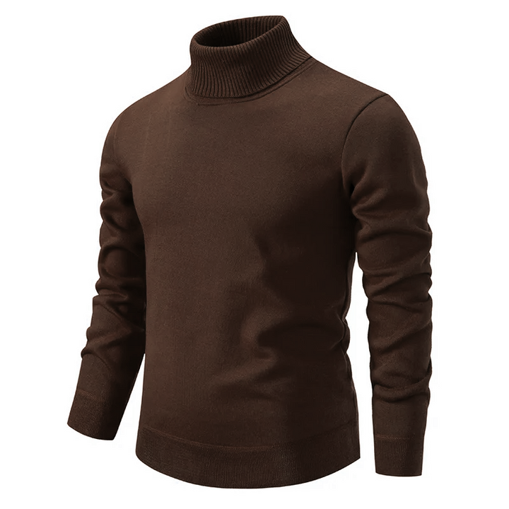 Herren-Rollkragenpullover aus hochwertiger Baumwolle - superweich, bequem und modisch свитер
