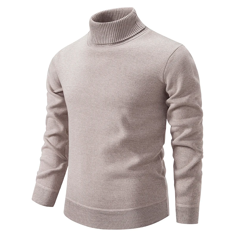 Herren-Rollkragenpullover aus hochwertiger Baumwolle - superweich, bequem und modisch свитер
