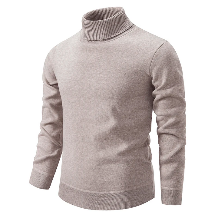 Herren-Rollkragenpullover aus hochwertiger Baumwolle - superweich, bequem und modisch свитер
