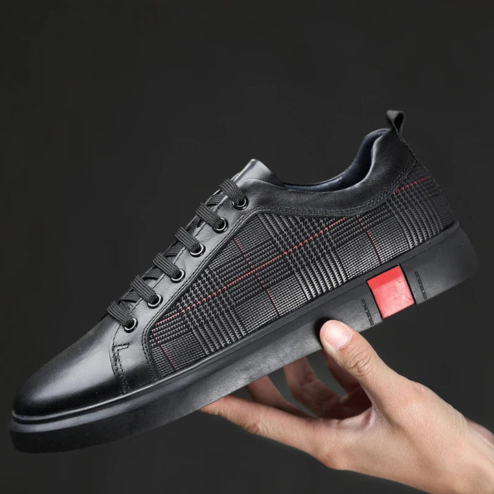 Modische Herren-Sportschuhe aus Leder - eine Kombination aus Eleganz und Komfort für den modernen Mann