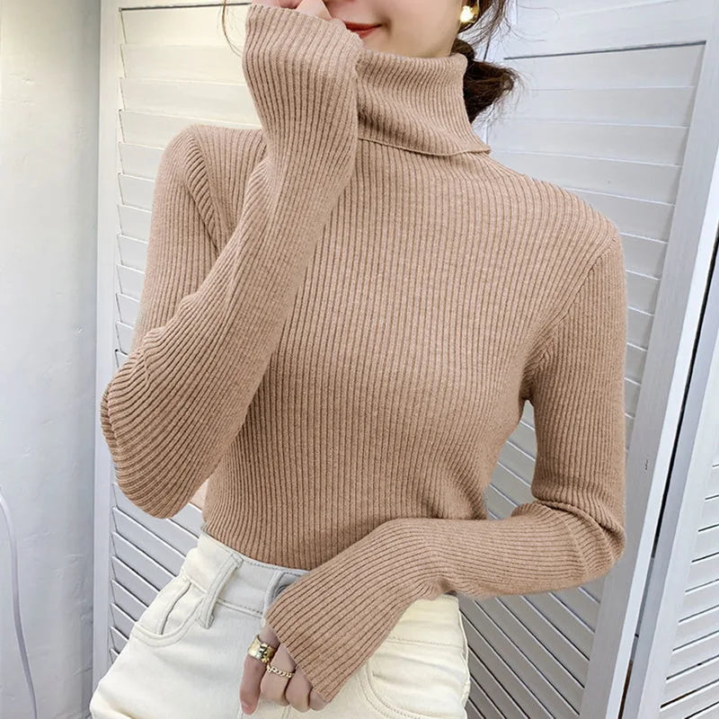 Eleganter Damen-Rollkragenpulli für jede Gelegenheit
