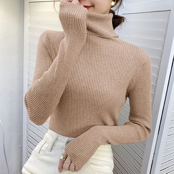 Eleganter Damen-Rollkragenpulli für jede Gelegenheit