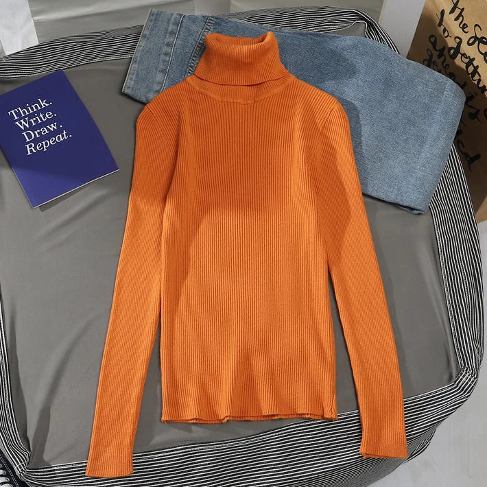 Eleganter Damen-Rollkragenpulli für jede Gelegenheit