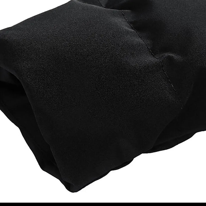 Warme Herren-Winterjacke mit Kapuze und Daunenkonstruktion für ultimativen Komfort