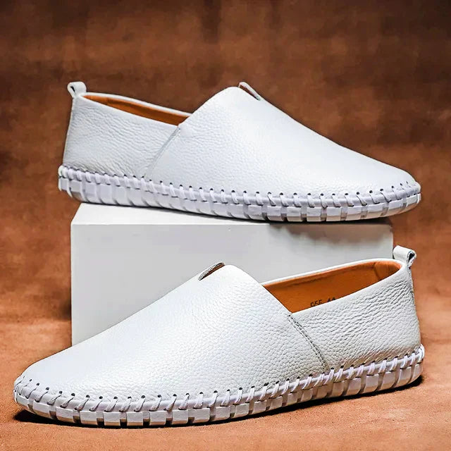 Matt - luxuriöse, elegante Herren-Slipper aus Leder für außergewöhnlichen Stil