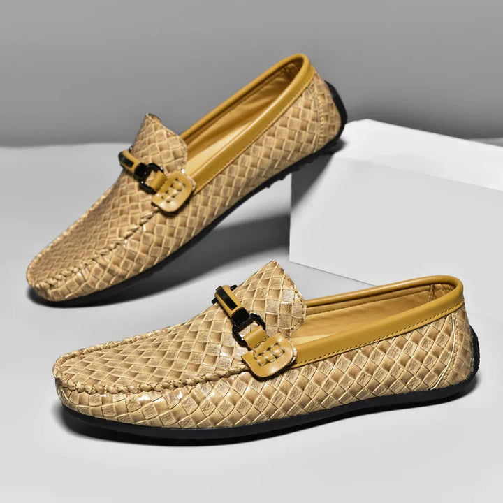 Anspruchsvolle und modische Herren-Loafer aus Leder für unglaublichen Stil