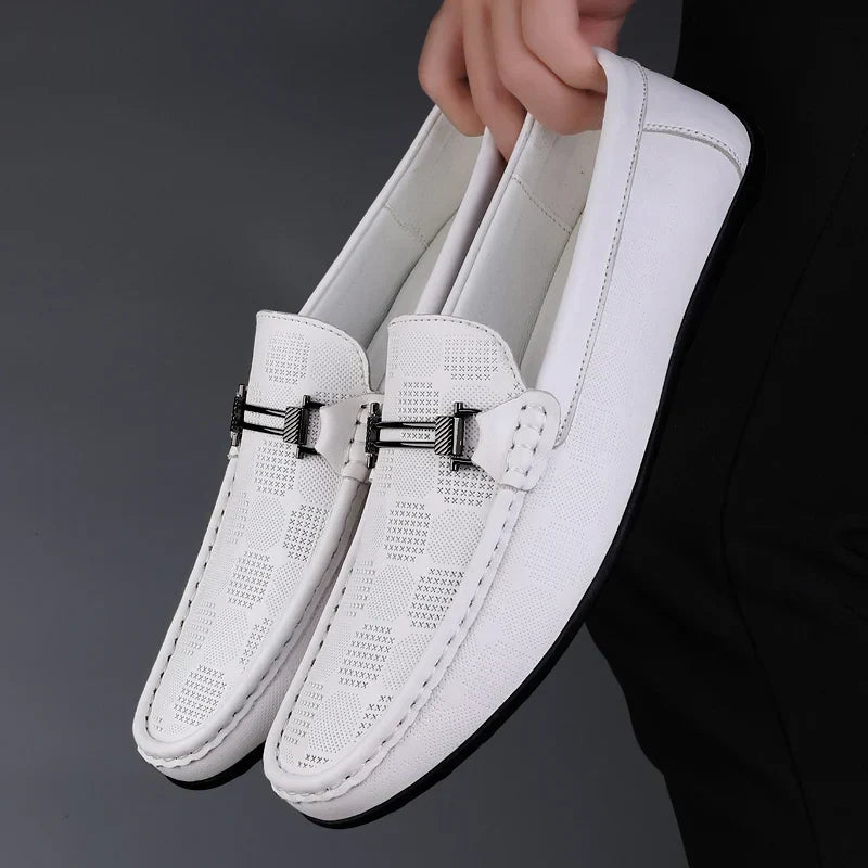 Elegante italienische Herrenschuhe aus hochwertigem Echtleder