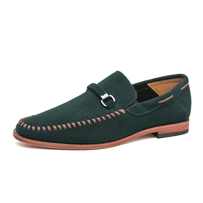 Eleganckie męskie buty z wysokiej jakości prawdziwej skóry