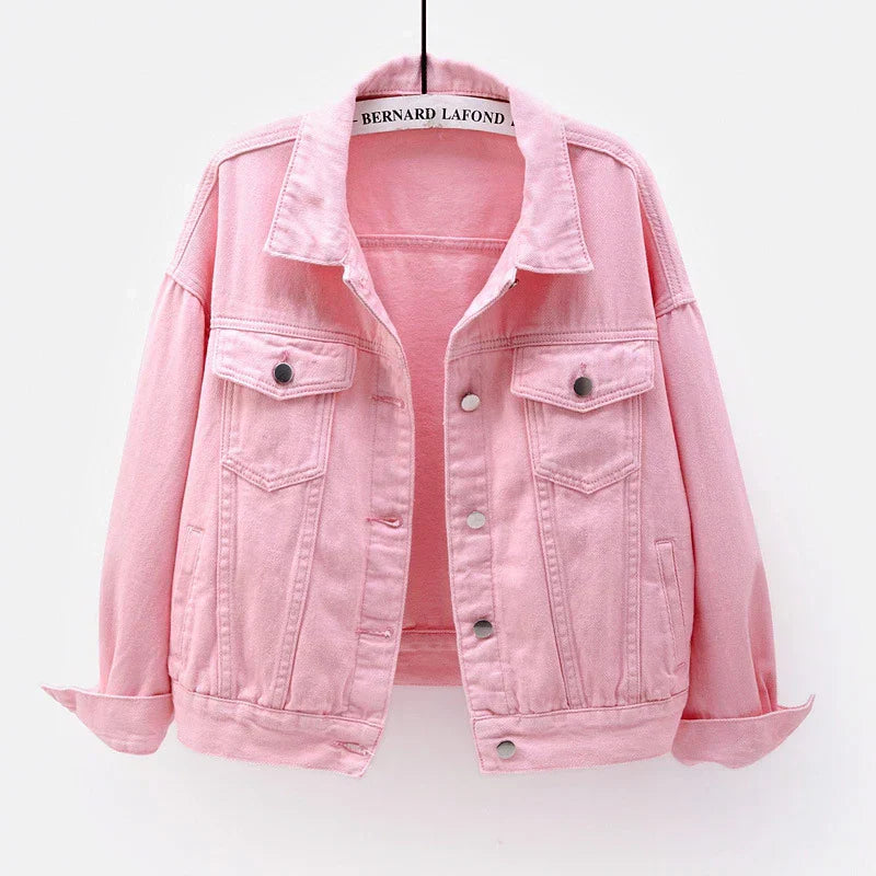Elegante Damen-Jeansjacke - alltäglicher Stil und Lässigkeit