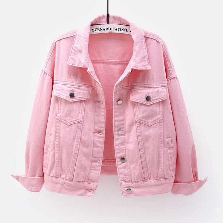Elegante Damen-Jeansjacke - alltäglicher Stil und Lässigkeit
