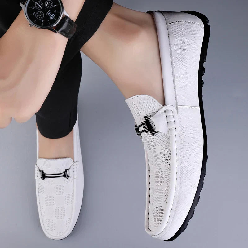 Elegante italienische Herrenschuhe aus hochwertigem Echtleder