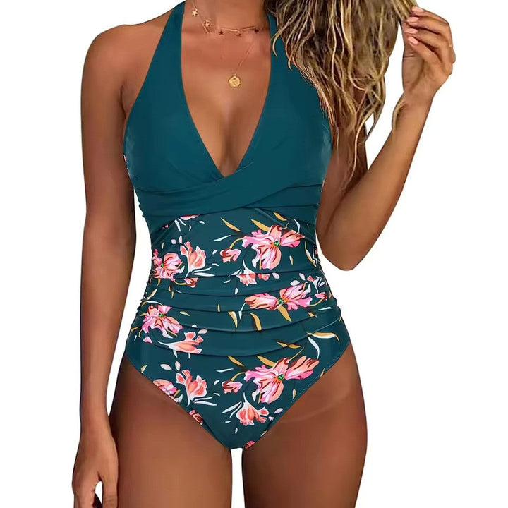 Elna Tropisch Elegance Hoog Taille Badpak für einen verfeinerten und zweisamen Look