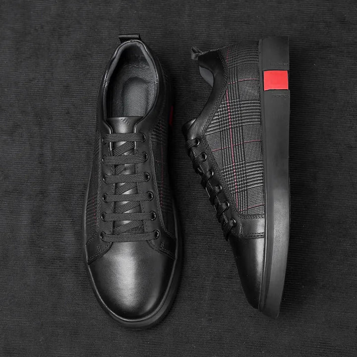 Modische Herren-Sportschuhe aus Leder - eine Kombination aus Eleganz und Komfort für den modernen Mann