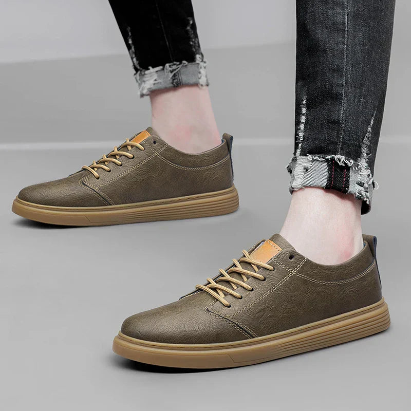 Bequeme und elegante Sportschuhe aus hochwertigem Leder für Männer
