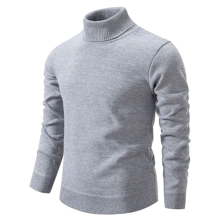 Herren-Rollkragenpullover aus hochwertiger Baumwolle - superweich, bequem und modisch свитер