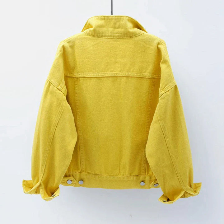 Elegante Damen-Jeansjacke - alltäglicher Stil und Lässigkeit