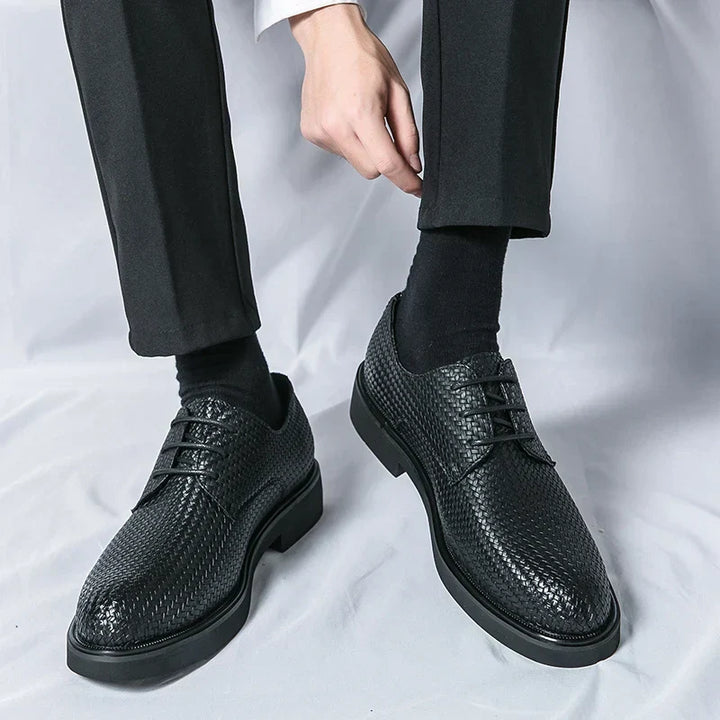 Stilvolle und luxuriöse Premium-Leder-Oxfords für Männer