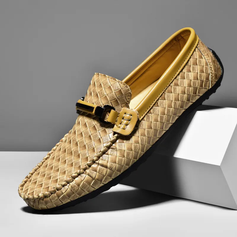 Anspruchsvolle und modische Herren-Loafer aus Leder für unglaublichen Stil